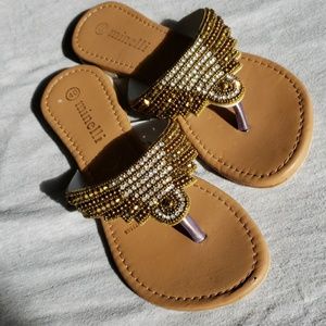 indian beaded sandals